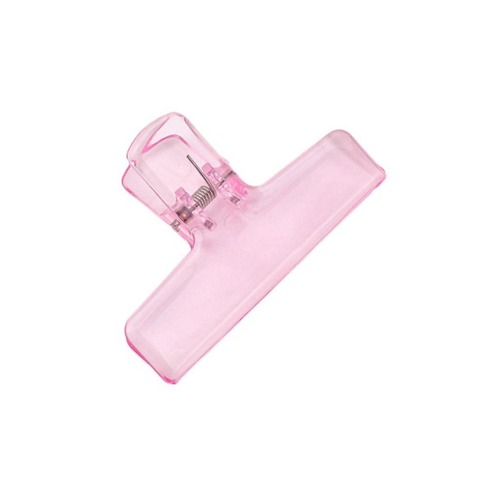 Transparent File Clamps Holder Colorful Paper Clamp Organizer High Quality Planner Clip