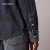 Calvin Klein Джинсовая рубашка женская ретро хлопковая