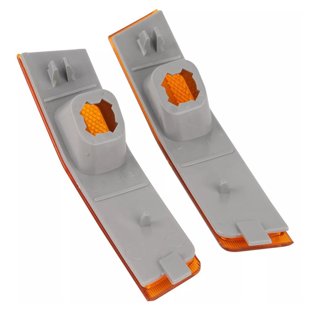 Для 2007-2010 Lincoln MKX Оболочка бокового габаритного огня переднего бампера янтарная левая+правая