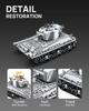 3D-пазл Piececool Средний танк M4 Sherman, сборка без клея, сложность 4 звезды, подходит для взрослых, коллекционный (металл) - Обязательно, - Уровень