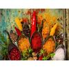 DIY 5D Diamond Painting Spice Diamond Embroidery Food Cross Stitch Full Round Drill Rhinestone Art Wall Home Decor Gift