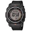Casio Серия PRO TREK 100 метров водонепроницаемость отображение направления давления высоты температуры солнечная батарея Кварцевый ремешок из смолы мужские часы серый циферблат PRG-69-1