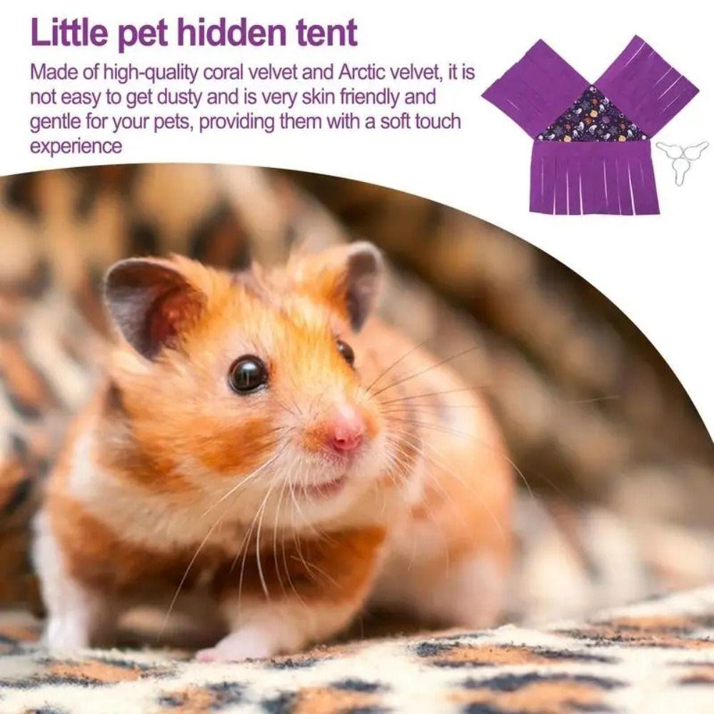 Угловые аксессуары для клеток Скрыть игрушки для пряток Уютное убежище для морских свинок