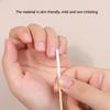 30/60Pcs Nails Wood Cotton Swab Cleaning Microbrush Eyelash Sticks Buds Tip Ear Toothpick Makeup Eyebrow Sticks Glue Removing