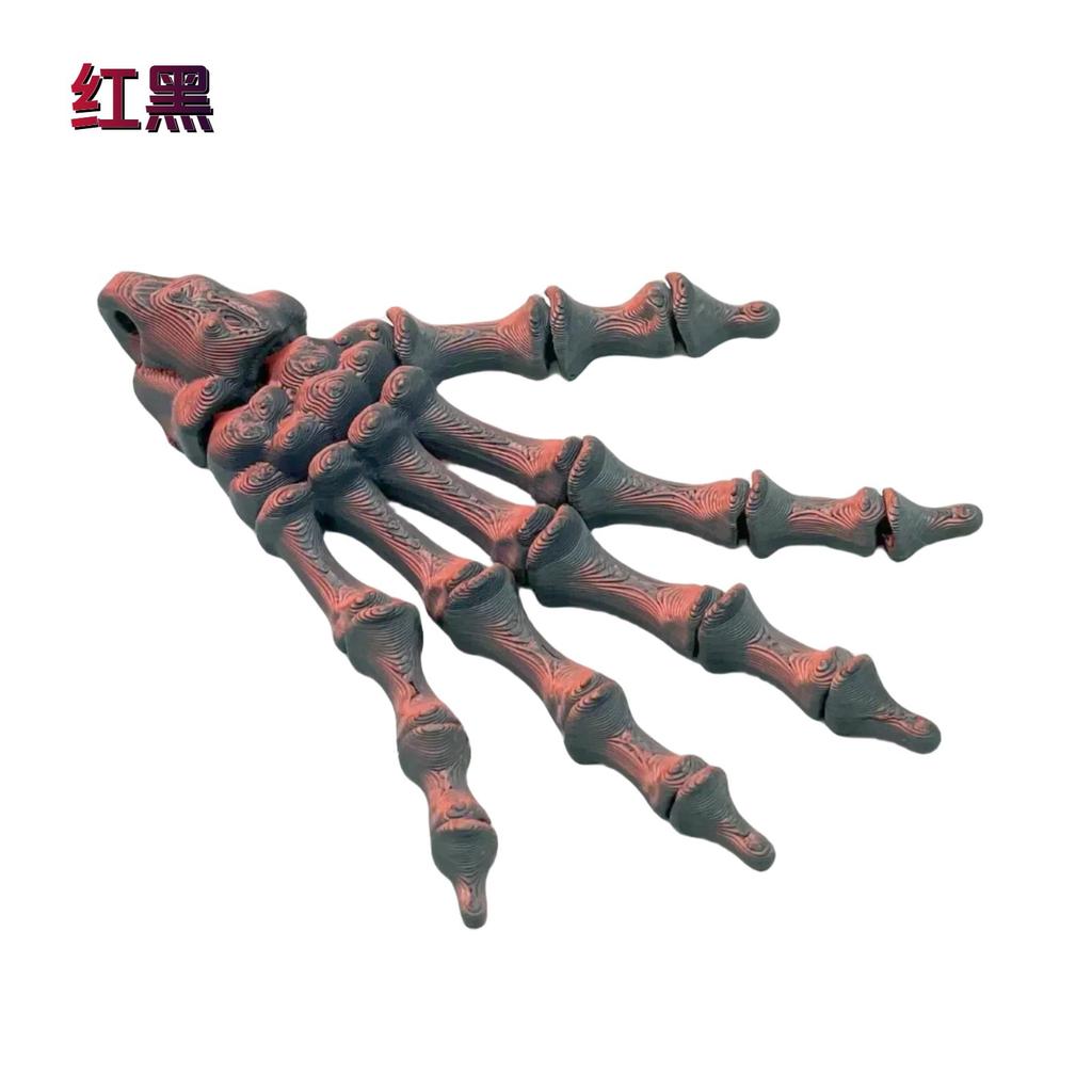 Xiaoke tide play 3D-печать подвеска рука скелета серия Хэллоуин креативная модель фигурки подарок интернет-знаменитости реалистичный
