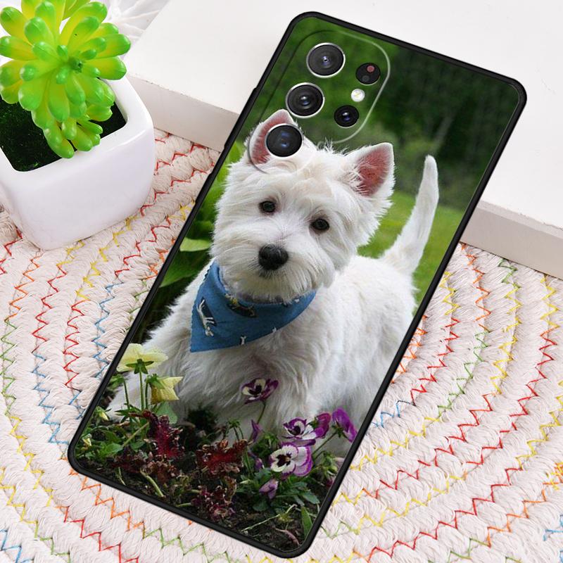 Чехол для телефона West Highland Terrier Westie из ТПУ для Samsung Galaxy note 10 pro S26 S25 S24 S23 S22 Ultra Plus S21 FE S20