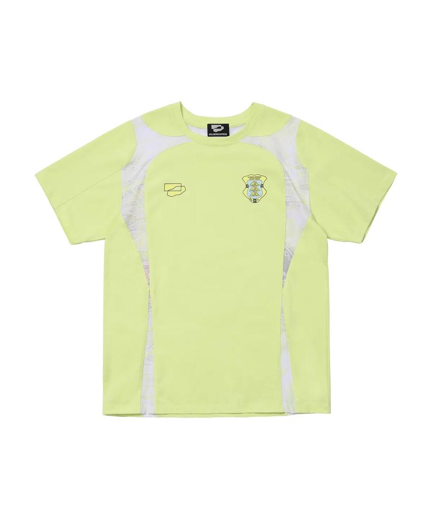 WELLBEING EXPRESS Oversized Uniform Half Sleeve Lime