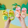 Children's Slippers Hole Shoes Cute Cartoon Rainbow Dinosaur Soft Sole Anti-slip Kids Shoes