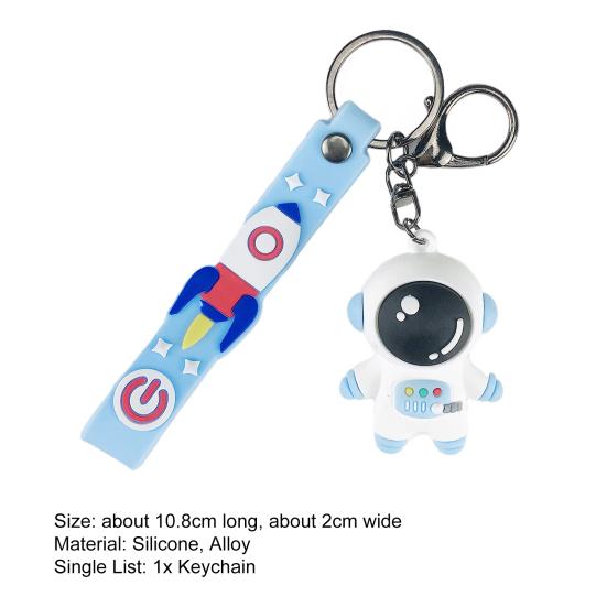 Стильный прочный брелок для ключей «Астронавт», универсальный