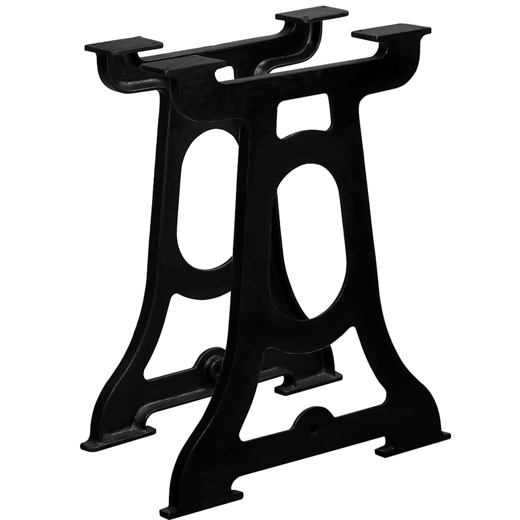 Dining Table Legs 2 pcs Y Frame Cast Iron