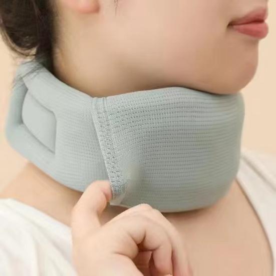Neck Brace Soft Breathable Pain Relief Posture Correction Anti-Snoring Support Cervical Collar Ergonomic Neck Protector Brace