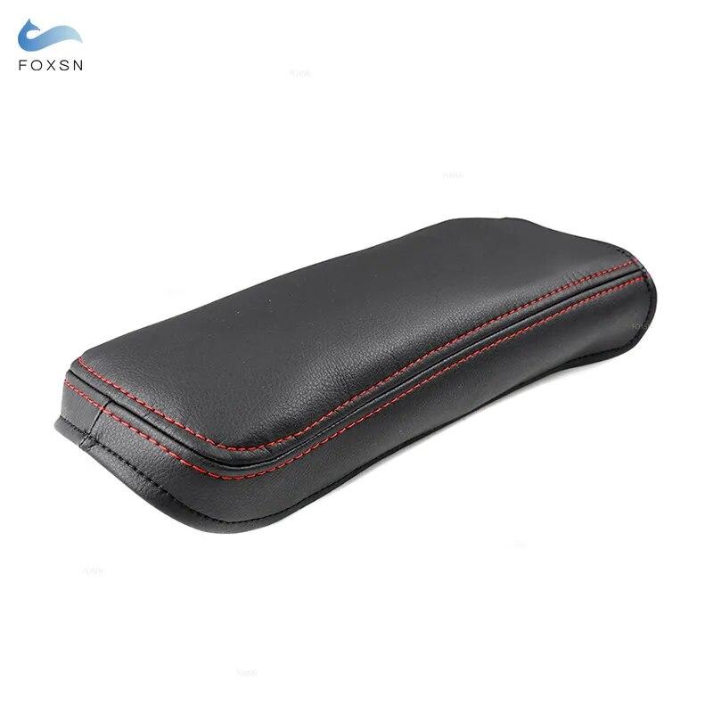 Soft Leather Armrest Cover For Toyota Corolla Car Interior Center Control Armrest Box Skin Cover Trim