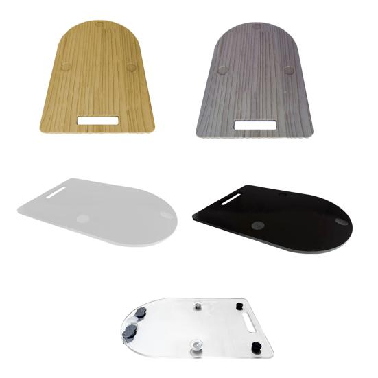 Mixer Pad for Thermomix TM7 Sliding Pad Non-Slip Mat with Rubber Rollers & Locking Clips Easy to Move Accessory