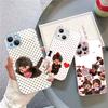 Милый M-monchhichis-s Закаленное стекло для iPhone 14 13 12 11 Pro Mini XS MAX 14Plus X XS XR Чехол