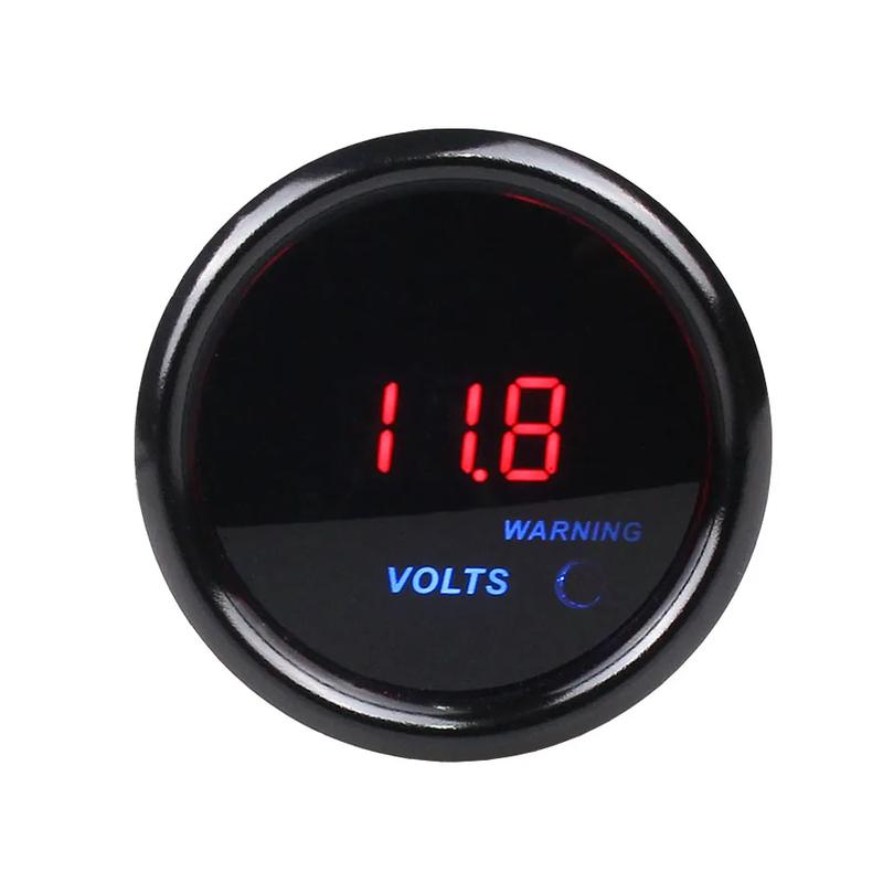 52mm Car Digital Auto Gauge Turbo Boost Bar Oil Pressure Water Temp Tachometer