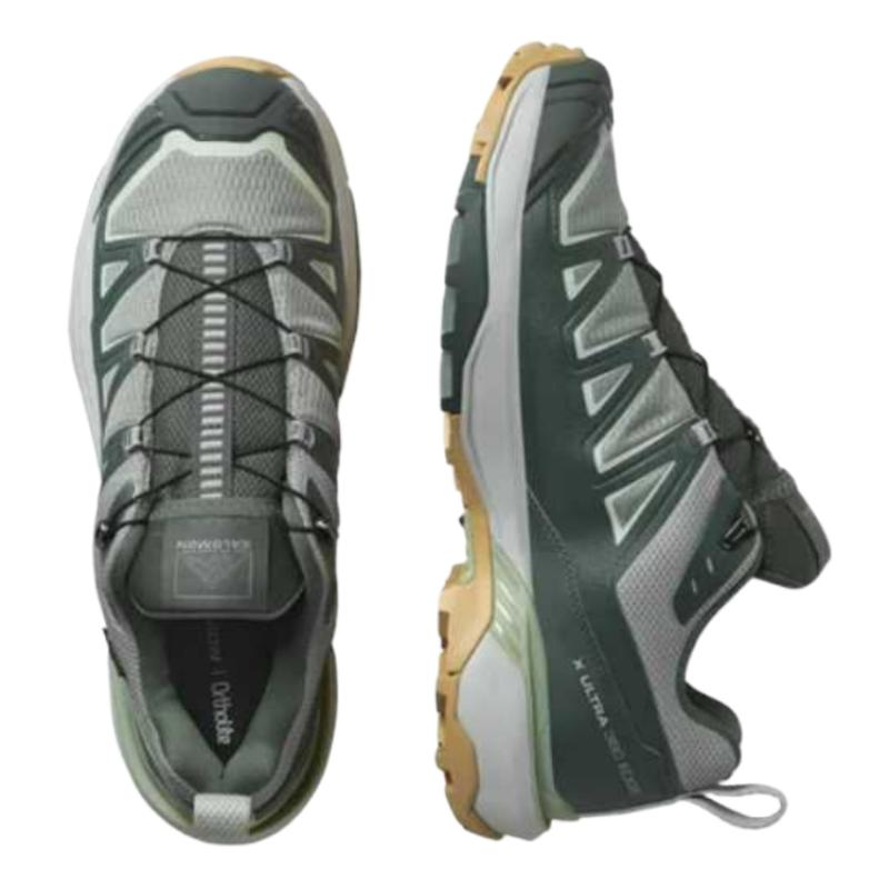 SALOMON X ULTRA 360 Кроссовки для хайкинга с низким верхом Мужские зеленые кроссовки 478167
