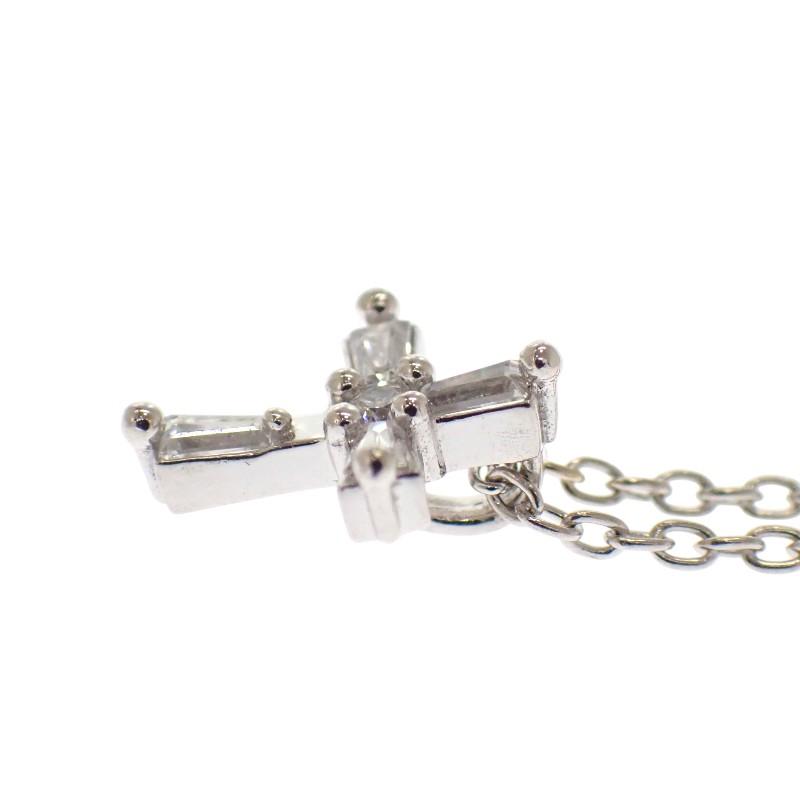 STAR JEWELRY Колье K18 белое золото/бриллиант Женское