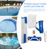 Swimming Pool Vacuum Cleaner Cleaning Disinfect Tool Set Suction Head Clean Pool Bottoms Net Filter Outdoor Pool Vacuum Cleaner
