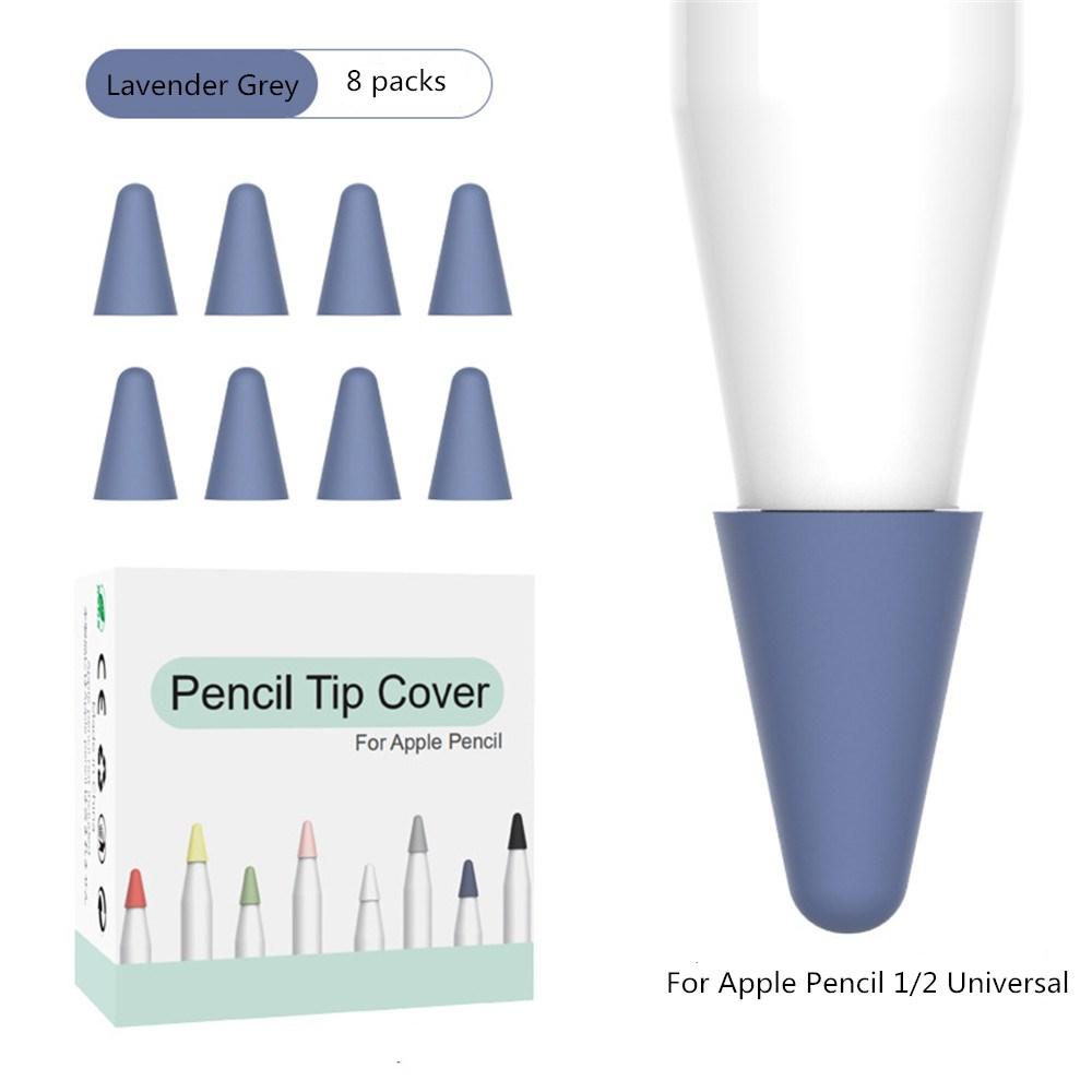 Силиконовый сменный наконечник Чехол Защитная накладка Скин для Apple Pencil 2-го поколения Стилус для сенсорного экрана Apple iPad Pencil 1-го поколения Чехол наконечник