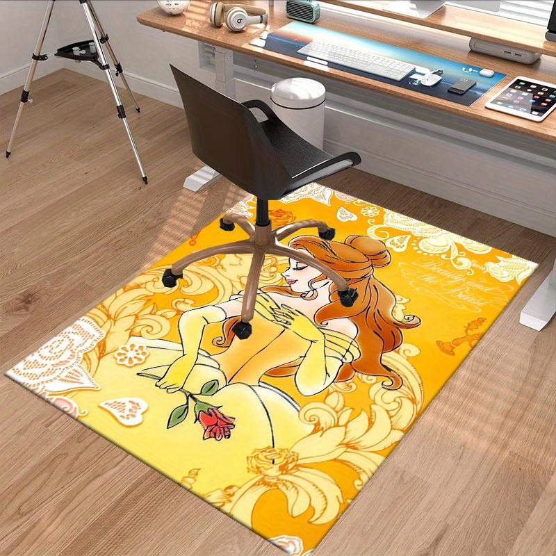 1pc, Beauty and the Beast Inspired Home Decor Rug - Living Room, Bedroom, or Office | Gift Idea | Soft and Comfortable Carpet | Elegant Flor