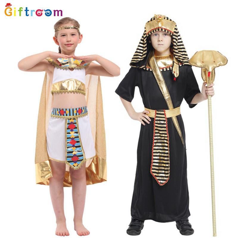 Унисекс костюм Фараона, Короля и Королевы Египта. Идеально подходит для Хэллоуина, тематических вечеринок и сценических выступлений.