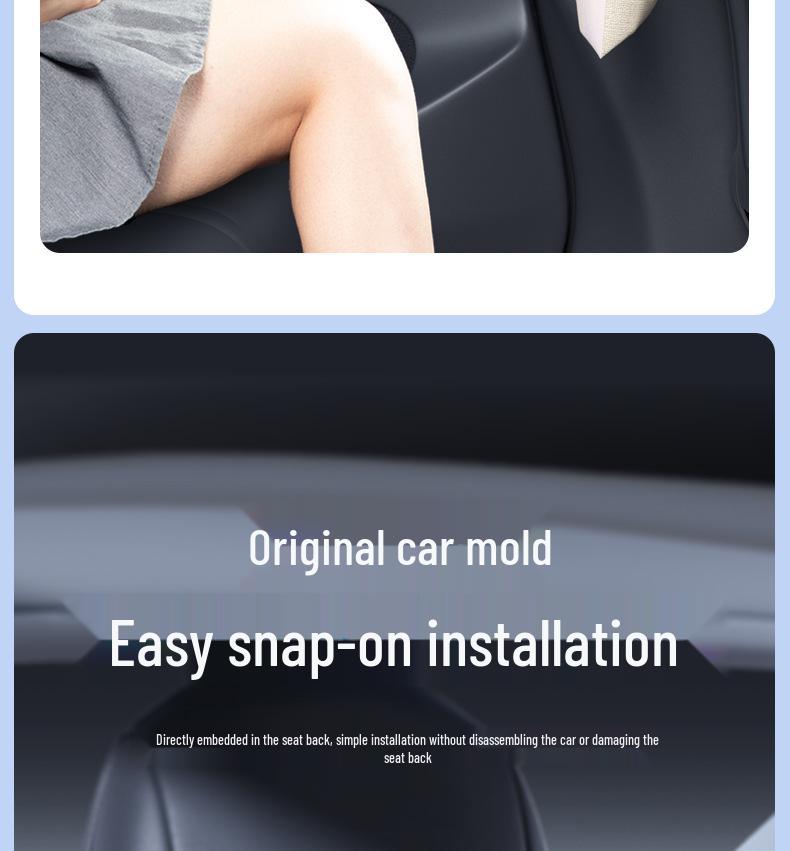 Compatible Tesla Model Y Rear Seat Storage Hook - Refresh Model Accessory