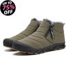 Мужские зимние ботинки, теплые меховые зимние мужские ботинки, длинные плюшевые ботильоны, унисекс, повседневные кроссовки для активного отдыха, прочные нескользящие ботинки большого размера