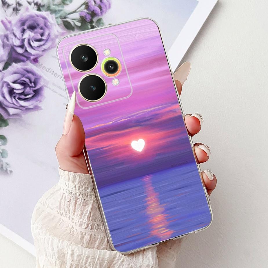 Чехол для Realme 15 Чехол для Realme15 Pro RMX5101 Роскошный Модный Расписной Чехол Мягкий Тонкий Чехол для Телефона Для Realme 15 Pro 5G Задняя Крышка Бампер