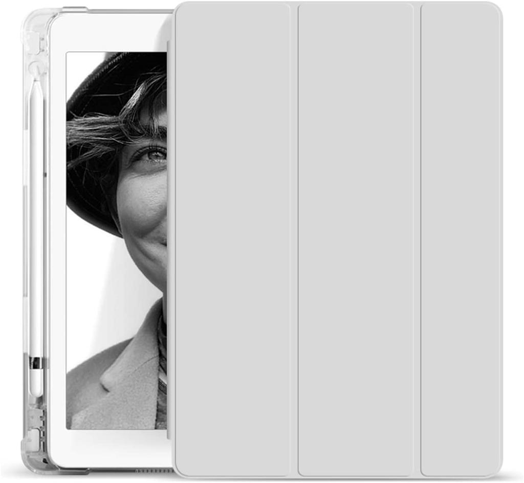 Настольный чехол для iPad Air 4 5 2022 10,2 8th 9,7, чехол с держателем для карандашей, прозрачная задняя крышка 10,5 Pro 11