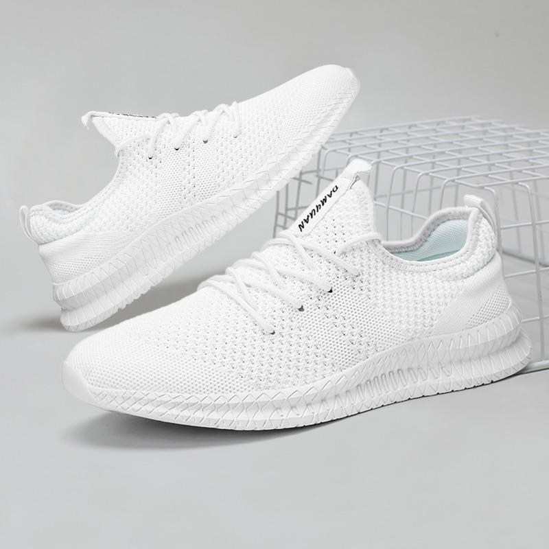 Damyuan Lightweight Men Shoes Fashion Design Running Shoes Lace-Up Male Outdoor Gym Sports Tennis Shoes Vulcanized Footwear