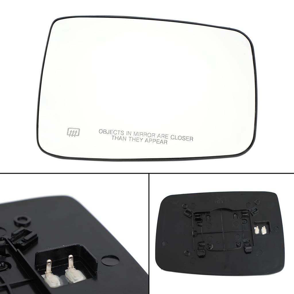 Right Door Side Heated Mirror Glass for Dodge Ram 1500 2500 2009-2018 68050298AA