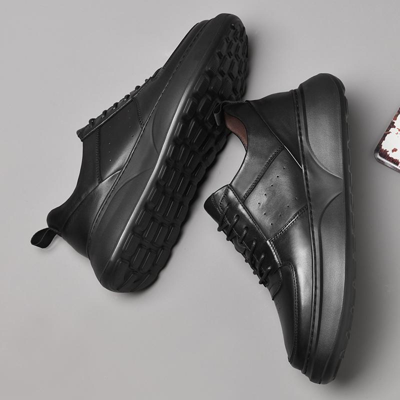 Роскошные брендовые мужские повседневные туфли из натуральной кожи, удобные кроссовки для отдыха на открытом воздухе, новый дизайн, мужская официальная обувь для вечеринок, туфли на толстой подошве