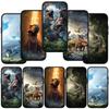 Phone Case for Samsung Galaxy S25 S24 S23 iPhone 16 15 Xiaomi Redmi Note 14 13 12 16E X 11 Pro Max OPPO Moto Huawei P30 A14C A06Cartoon Dinosaur Cover