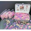 Star Hair Clips Y2K Sweet Dopamine Candy Shade Hollow Barrettes 9 Pack No-damage Hair Accessories for Prom Wear