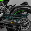 Используется для мотоцикла KAWASAKI ZX4R ZX4RR Комплекты наклеек из кованого углеродного волокна Декоративные и защитные наклейки для аксессуаров мотоцикла