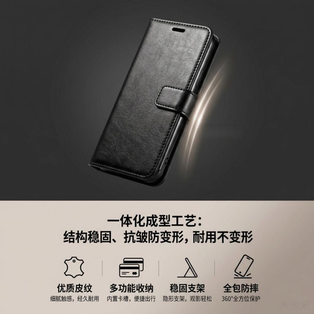 Retro Flip Style Phone Case for VIVO X70/X70 Pro