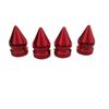 4pcs Pagoda Car Tire Valve Cap 8 Color Air Dust Cap Car Tire Accessories Tire Valve Caps