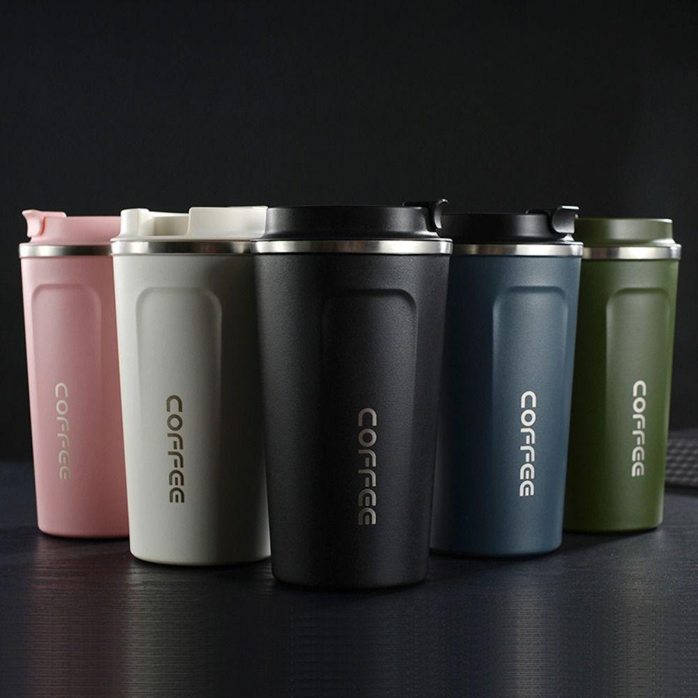 380/510ML Coffee Vacuum Flask Stainless Steel Coffee Thermos Mug Travel Thermal Cup Coffee Tea