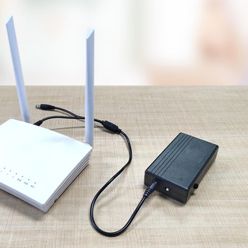 Для роутеров Для камер Огнестойкий блок питания Портативный ИБП Удобство в путешествиях Литиевая батарея высокой емкости