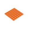 MOC Мелкие Строительные Блоки 6x6 Деталей Базовая Пластина DIY Детали Аксессуары Совместимые 3958