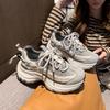 Unisex Breathable Mesh Thick Sole Sneakers Walking Shoes Everyday Walking and Casual Wear Commuting and Travel Sizes 35-40