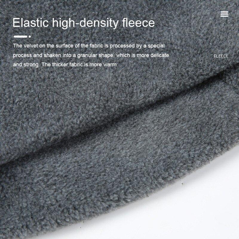 Мужская зимняя флисовая шапочка