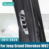 Для Jeep Grand Cherokee WK2 2011 2012 2013 2014 2015 2016 2017 2018   Автомобильные внутренние накладки на стойку A, вентиляционное отверстие, рамка динамика