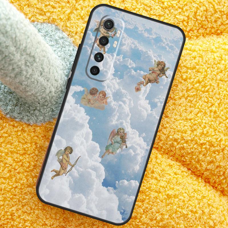 Милый ангел Эстетика Эстетика Чехол Для Xiaomi 17 Pro Max 13 14 15 Ultra 13T 14T 15T Чехол Для POCO X7 X5 X6 F5 F6 F7 F8 Pro