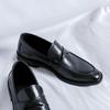 Мужская повседневная кожаная обувь Классические элегантные мужские мокасины Мокасины Дышащие туфли на плоской подошве Универсальные деловые мужские туфли для вождения