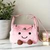Cute Plush Doll Messenger Bag For Women Large Capacity Cartoon Shoulder Handbag Fashion Autumn Winter Christmas Gift