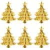 Рождественские кольца для салфеток Украшение стола Свадебный декор