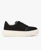 Armani Exchange Women'S Rhinestone Logo Sneakers _Black_A426175505
