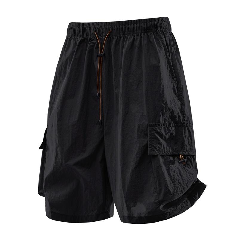 Shorts long sleeves handsome sunscreen clothing summer outdoor UV protection ice couple sunscreen clothing set jacket