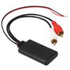 Car Universal Wireless Bluetooth Module Music Adapter Audio Cable Stereo 2Rca Wireless